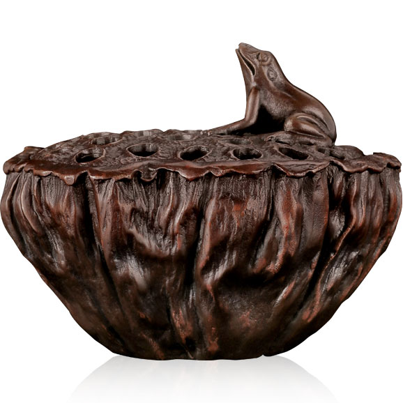 《青蛙莲莲香炉》