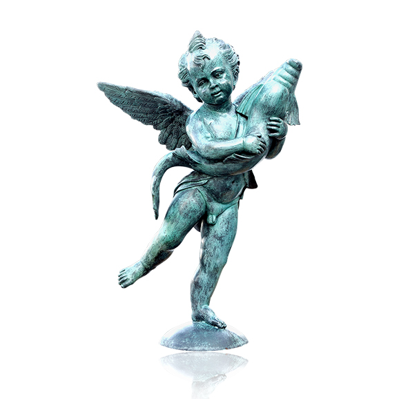 《小天使 喷泉雕塑》