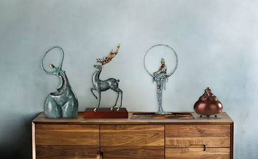 鸿鑫雕塑 | 风雨铜舟 传为家话