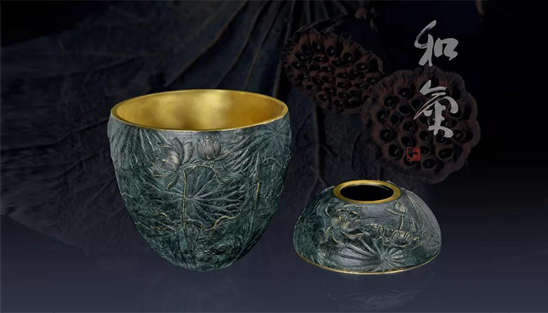 鸿鑫雕塑 |《和气》：赏荷之美，悟和之瑞！